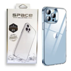 Funda Space Collection Premium Clear para iPhone
