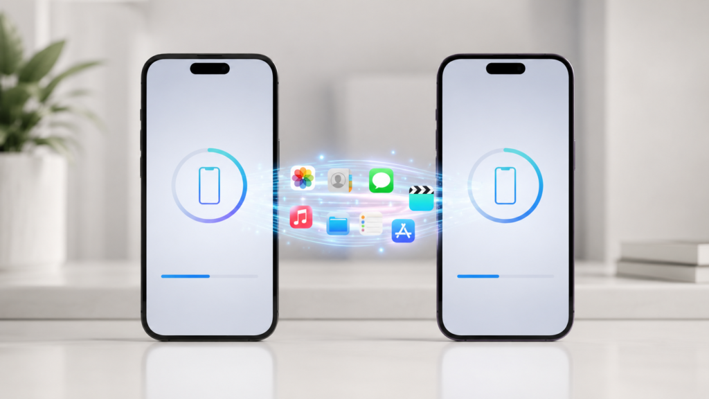 como pasar datos de iphone a iphone