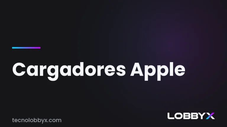 cargadores apple