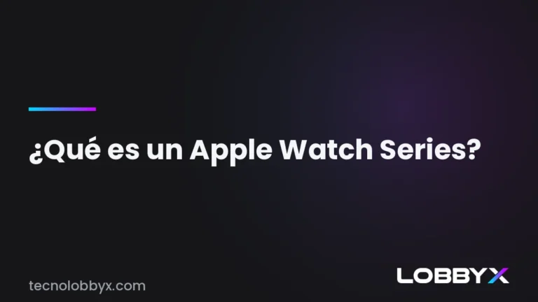 que es un apple watch series