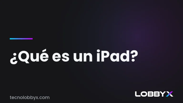 que es un ipad