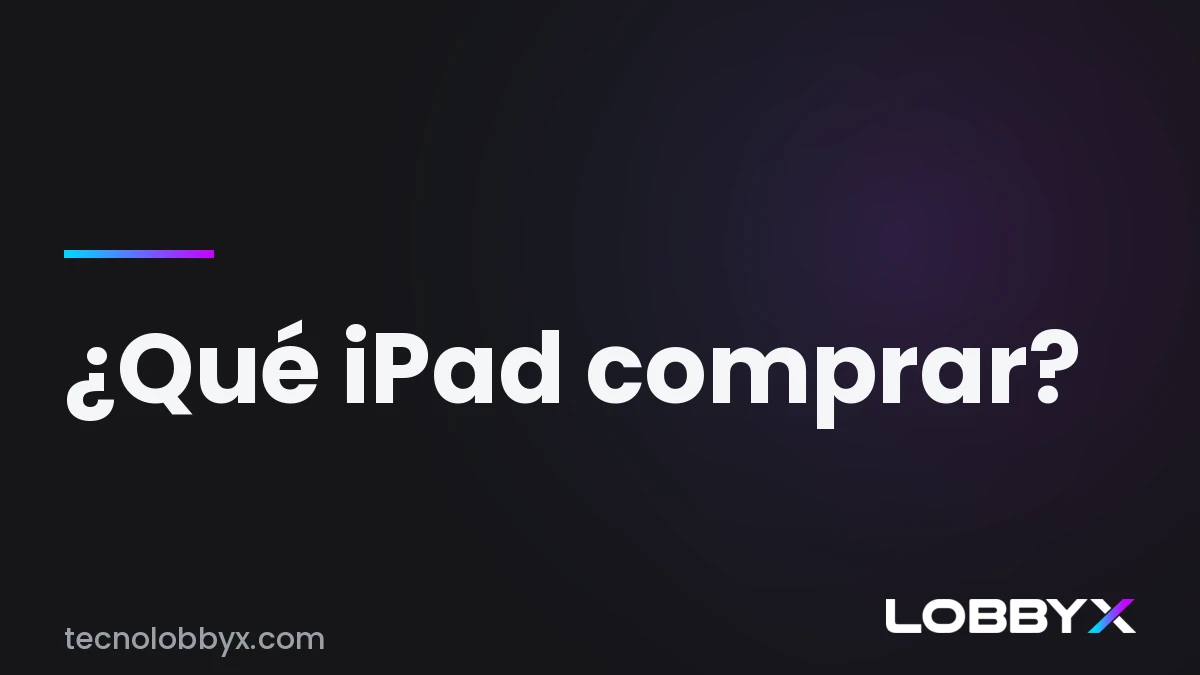 que ipad comprar