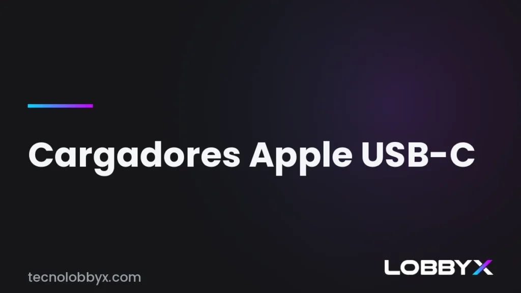 Cargador USB-C Apple, qué potencia elegir