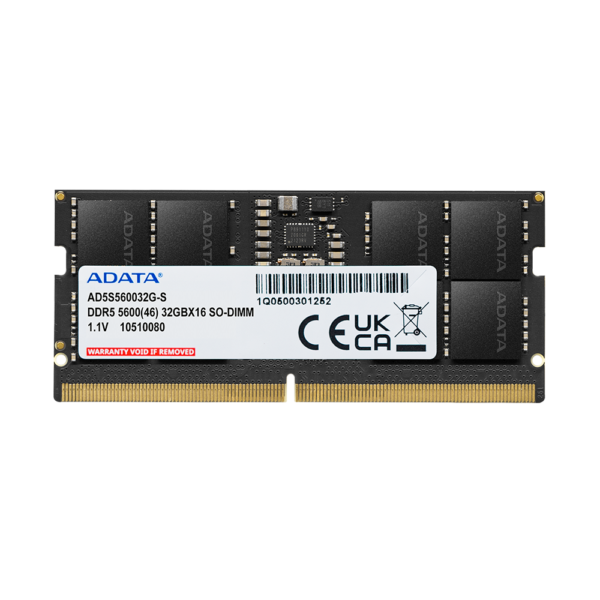 Memoria RAM SODIMM ADATA Premier 8GB DDR5 5600MHz para Notebook (AD5S56008G-S) - comprar en Córdoba | LobbyX