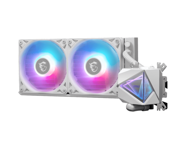Watercooler MSI MAG CoreLiquid I240 240mm ARGB Gen2 Blanco (306-7ZW7A25-C24) - comprar en Córdoba | LobbyX