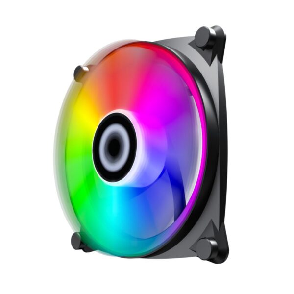 Ventilador Gamemax GMX-12-CBB 120mm ARGB PWM Negro - comprar en Córdoba | LobbyX