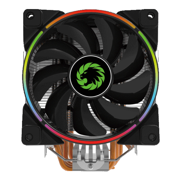 Cooler de CPU Gamemax Gamma 500 Rainbow ARGB 5 Heatpipes AM4 LGA1700 - comprar en Córdoba | LobbyX