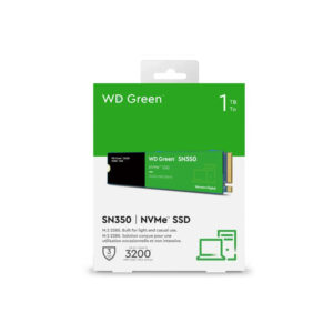 Disco SSD WD Green SN350 1TB M.2 NVMe PCIe 3.0 (WDS100T2G0C)
