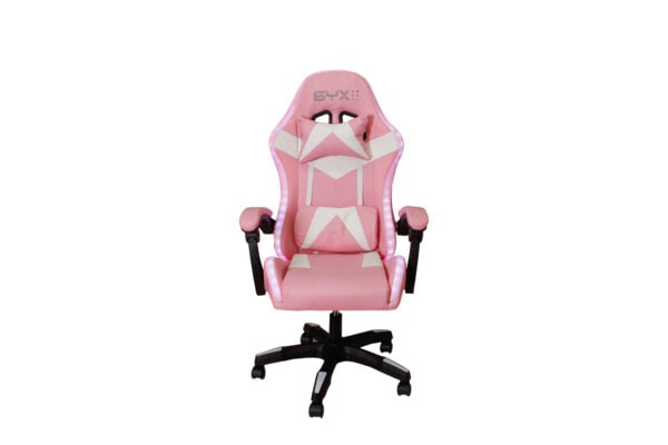 Silla Gamer SYX GC-S02 RGB Rosa y Blanca - comprar en Córdoba | LobbyX