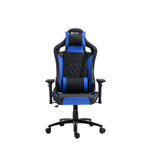 Silla Gamer SYX CH-451 Azul y Negra Apoyabrazos 4D
