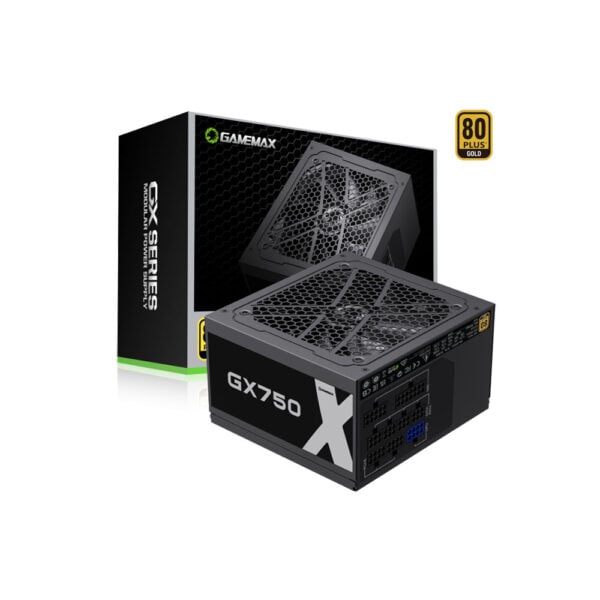 Fuente GameMax GX-750 Modular 80 Plus Gold (GX-750) - comprar en Córdoba | LobbyX