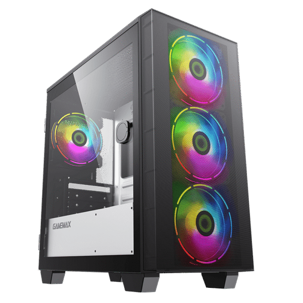 Gabinete Gamer Gamemax Aero Mini Micro-ATX Vidrio Templado 4 Fans ARGB (Aero Mini) - comprar en Córdoba | LobbyX