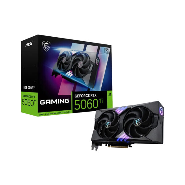 Placa de Video MSI GeForce RTX 5060 Ti Gaming OC 8GB GDDR7 (912-V536-026) - comprar en Córdoba | LobbyX