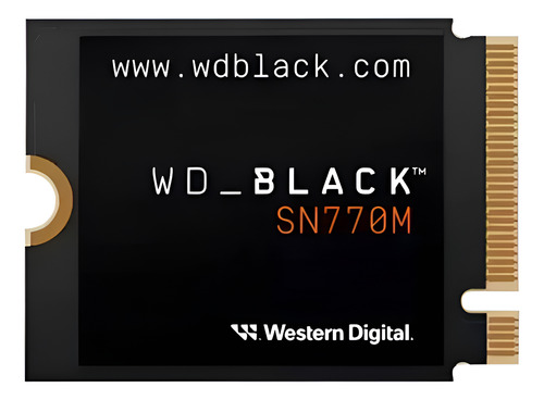 Disco SSD WD Black SN770M 2230 500GB M.2 2230 NVMe PCIe 4.0 (WDS500G3X0G-00CHY0) - comprar en Córdoba | LobbyX
