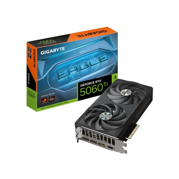 Placa de Video Gigabyte GeForce RTX 5060 Ti Eagle OC 8GB GDDR7 (GV-N506TEAGLE OC-8GD) - comprar en Córdoba | LobbyX