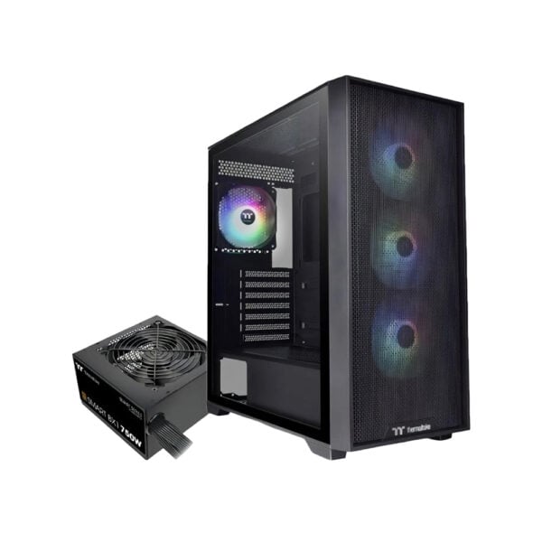Gabinete Thermaltake H390 TG ARGB E-ATX con Fuente Smart BX1 750W 80 Plus Bronze (CA-3Y9-75S1WG-00) - comprar en Córdoba