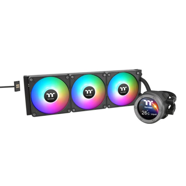 Watercooler Thermaltake TH360 V2 Ultra EX ARGB Sync 360mm Pantalla LCD Negro (CL-W415-PL12SW-A) - comprar en Córdoba | L