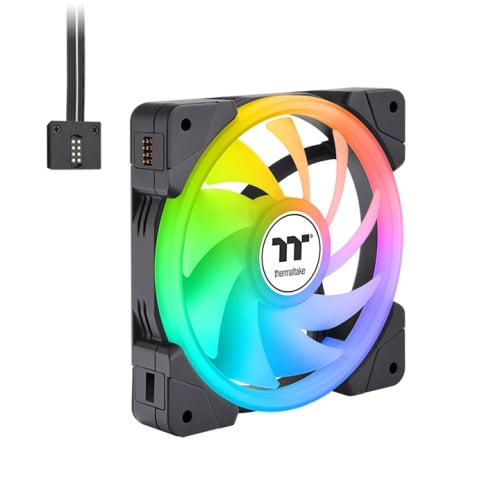 Ventilador Thermaltake SWAFAN EX12 ARGB Sync Pack x3 120mm Negro (CL-F167-PL12SW-A) - comprar en Córdoba | LobbyX