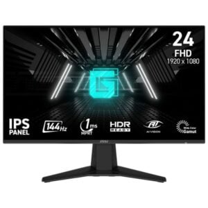 Monitor Gamer MSI G242L E14 23,8" Full HD IPS 144Hz (9S6-3BC61T)