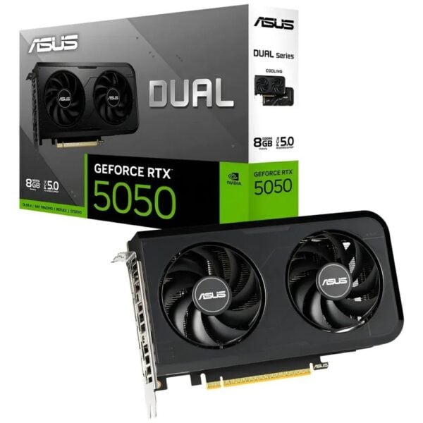 Placa de Video ASUS Dual GeForce RTX 5050 8GB GDDR6 OC (DUAL-RTX5050-O8G) - comprar en Córdoba | LobbyX