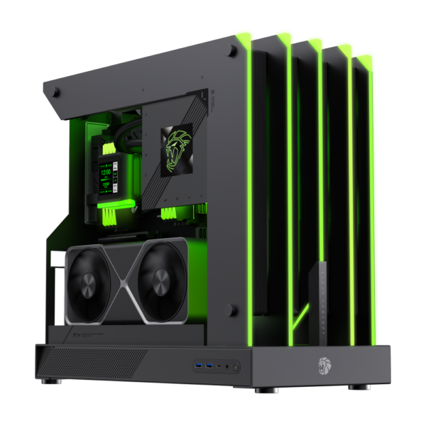 Gabinete Gamer Gamemax Blade Concept ATX Abierto RGB para Watercooler 360 (Blade Concept) - comprar en Córdoba | LobbyX