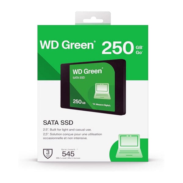 Disco SSD WD Green SATA 250GB SATA 2,5" (WDS250G5G0A) - comprar en Córdoba | LobbyX