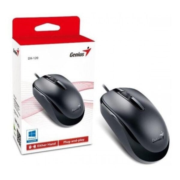 Mouse Genius DX-120 USB Negro (31010105100) - comprar en Córdoba | LobbyX