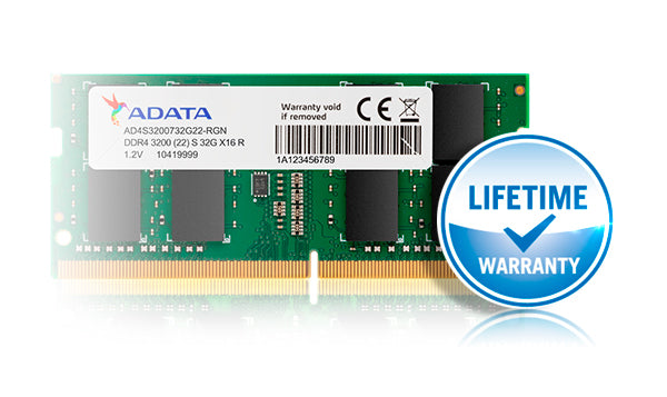 Memoria RAM SODIMM ADATA Premier 8GB DDR4 3200MHz para Notebook (AD4S32008G22-SGN) - comprar en Córdoba | LobbyX