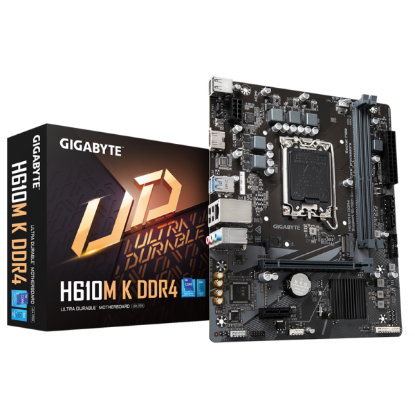 Motherboard Gigabyte H610M K DDR4 LGA1700 Micro-ATX - comprar en Córdoba | LobbyX
