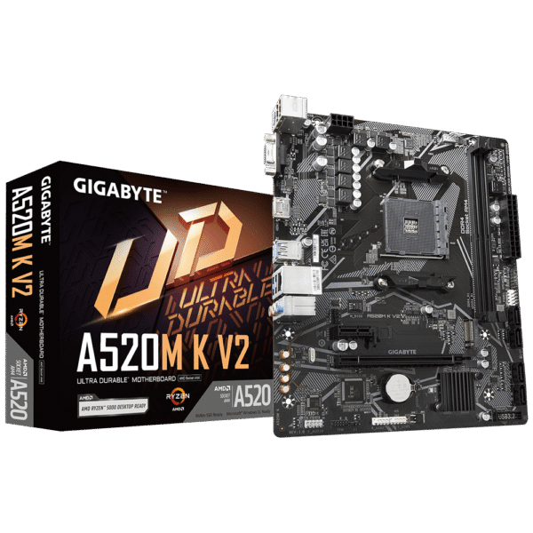 Motherboard Gigabyte A520M K V2 AM4 DDR4 Micro-ATX - comprar en Córdoba | LobbyX
