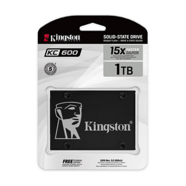 Disco SSD Kingston KC600 2TB SATA 2,5" (SKC600/2048G) - comprar en Córdoba | LobbyX