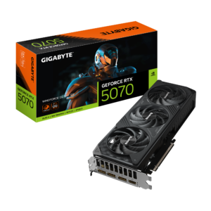 Placa de Video Gigabyte GeForce RTX 5070 Windforce OC SFF 12GB GDDR7 (GV-N5070WF3OC-12GD)