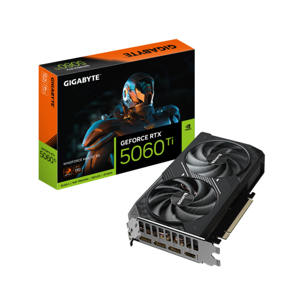 Placa de Video Gigabyte GeForce RTX 5060 Ti Windforce Max OC 8GB GDDR7 (GV-N506TWF2MAX OC-8GD) - comprar en Córdoba | Lo