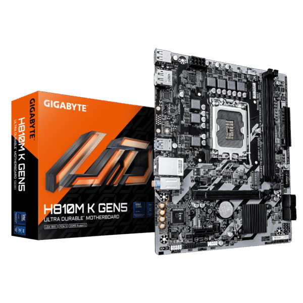 Motherboard Gigabyte H810M K GEN5 LGA1851 DDR5 Micro-ATX - comprar en Córdoba | LobbyX