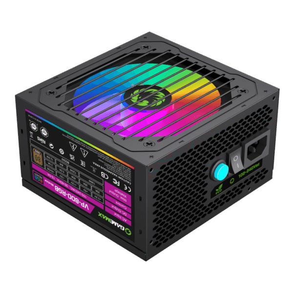 Fuente GameMax VP-800-M-RGB 80 Plus Bronze (VP-800-M-RGB) - comprar en Córdoba | LobbyX