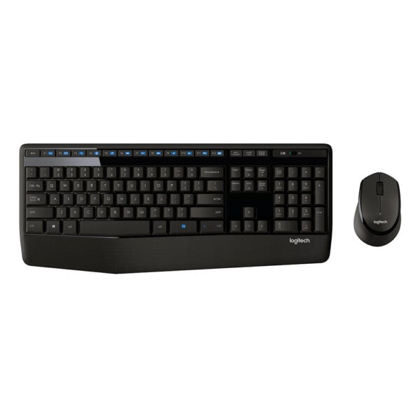 Combo Teclado y Mouse Inalámbrico Logitech MK345 con Reposamanos Español Latino Negro (920-007820) - comprar en Córdoba