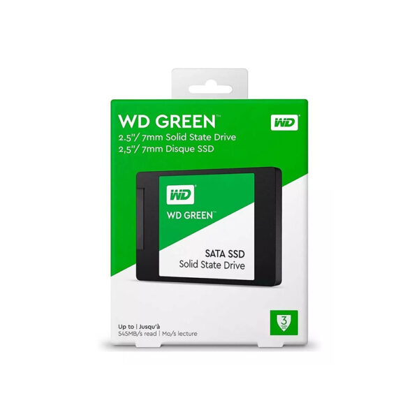 Disco SSD WD Green SATA 480GB SATA 2,5" (WDS480G3G0A) - comprar en Córdoba | LobbyX