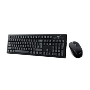 Combo Teclado y Mouse Inalámbrico Genius KM-8101 Negro (31340014401)