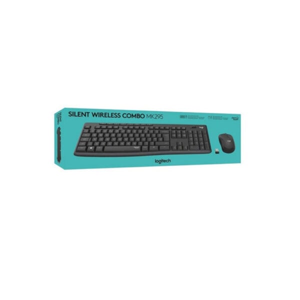Combo Teclado y Mouse Inalámbrico Logitech MK295 Silent Español Latino Grafito (920-009792) - comprar en Córdoba | Lobby