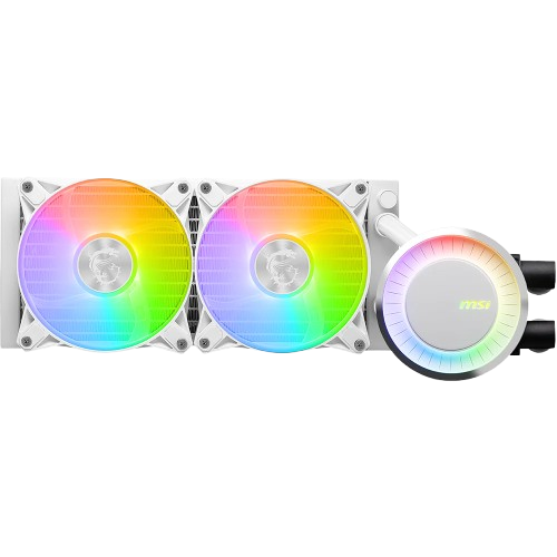 Watercooler MSI MAG CoreLiquid E240 240mm ARGB Blanco (306-7ZW5E52-C24) - comprar en Córdoba | LobbyX