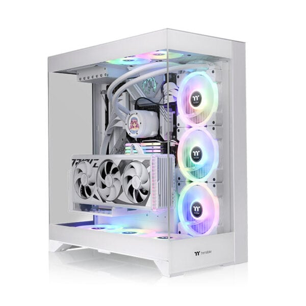 Gabinete Thermaltake CTE E550 TG Snow E-ATX Vidrio Templado Blanco (CA-1Z8-00M6WN-00) - comprar en Córdoba | LobbyX