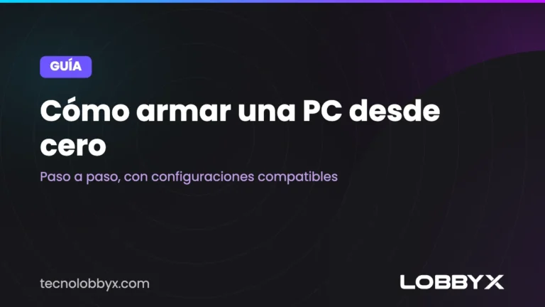 como armar una pc