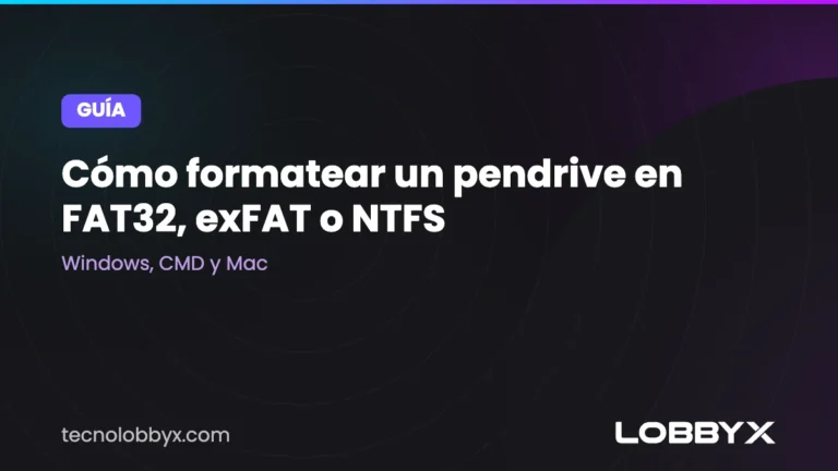 como formatear un pendrive