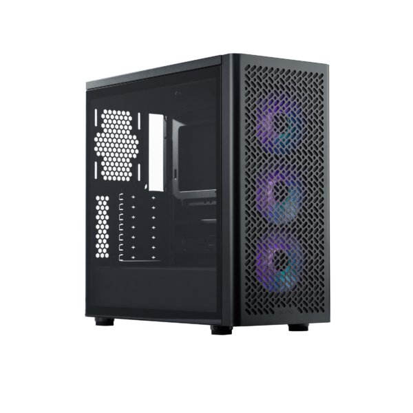 Gabinete Cooler Master Elite 502 Mid Tower ATX Vidrio Templado 3 Fans ARGB Negro (E502-KGNN-S00) - comprar en Córdoba |