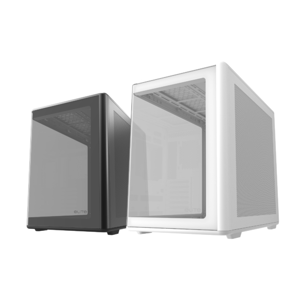Gabinete Cooler Master Elite 600 Mid Tower ATX Vidrio Templado 4 Fans ARGB Blanco (E600-WGNN-S01) - comprar en Córdoba |