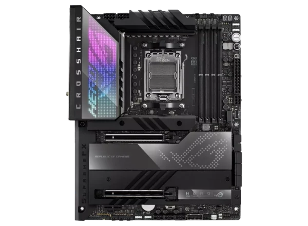 Motherboard ASUS ROG CROSSHAIR X670E HERO AM5 DDR5 ATX (90MB1BC0-M0EAY0) - comprar en Córdoba | LobbyX
