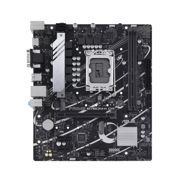 Motherboard ASUS PRIME B760M-K D4 LGA1700 DDR4 Micro-ATX (90MB1DS0-M1EAY0) - comprar en Córdoba | LobbyX
