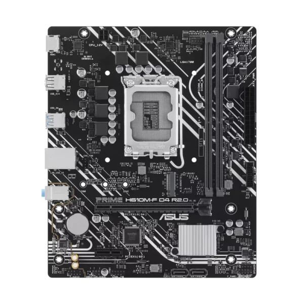 Motherboard ASUS PRIME H610M-F D4 R2.0 LGA1700 DDR4 Micro-ATX (90MB1H70-M0EAY0) - comprar en Córdoba | LobbyX