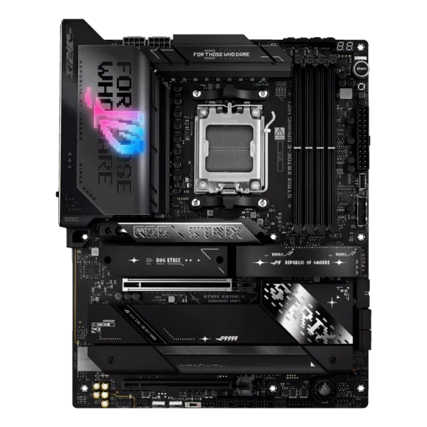 Motherboard ASUS ROG STRIX X870E-E GAMING WIFI AM5 DDR5 ATX (90MB1IB0-MVAAY0) - comprar en Córdoba | LobbyX