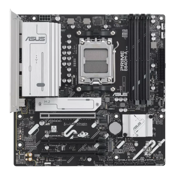 Motherboard ASUS PRIME B840M-A AM5 DDR5 Micro-ATX (90MB1J10-M0EAY0) - comprar en Córdoba | LobbyX